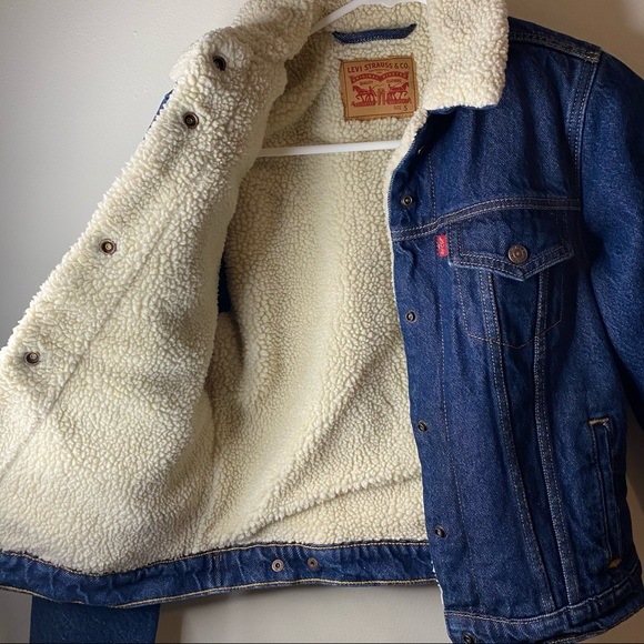 Levi’s Sherpa & Denim Jacket - Picture 3 of 4